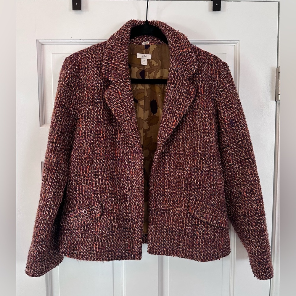 J. Jill Tweed Blazer